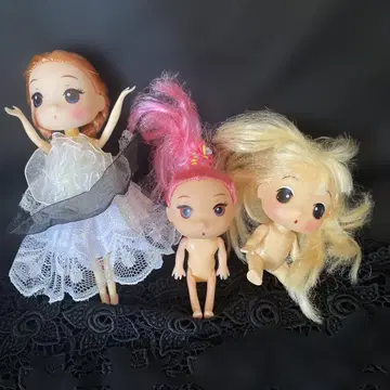 게임센터 UFO 캐처 여아 인형 3개 세트