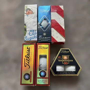 새상품 타이틀리스트 공 18개