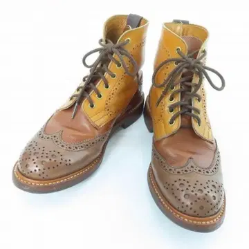 고품질 트리커스 5 컨트리 부츠 윙팁 24cm