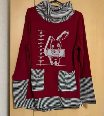 NieR HIGH-NECK PULLOVER