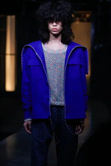 MASU 21AW/SAILOR HOOD/블루종