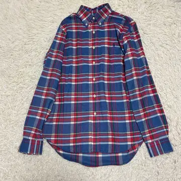 Ralph 랄프 로렌 얇은 소재 플란넬 셔츠 체크 셔츠