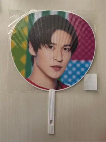 메구로 렌 Man in the Show 부채와 풍선