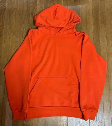 Los Angeles Apparel 오렌지 후드티 S 사이즈
