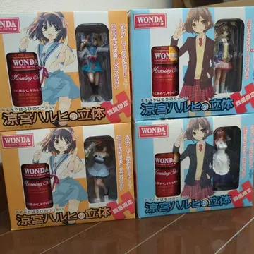 스즈미야 하루히의 우울 피규어 4세트 + 1