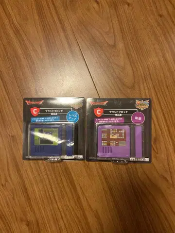 드래곤 퀘스트 제일복권 사운드 블록 c상 레벨업 여관 세트