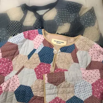 BEAMS BOY / 패치워크 퀼팅 자켓