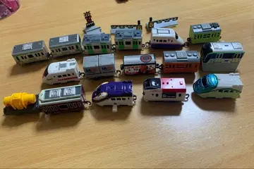 캡슐 프라레일 차량 선로 건널목 세트