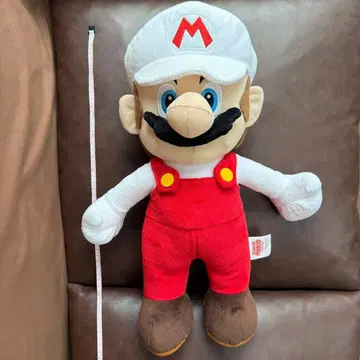 슈퍼 마리오 봉제 인형 마리오 빨간색 화이트