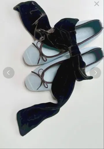 르 탈론 Le decore / 르 데코레 발레리나 리본 펌프스