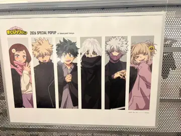 나의 히어로 아카데미아 B2 회기 포스터 대교류전