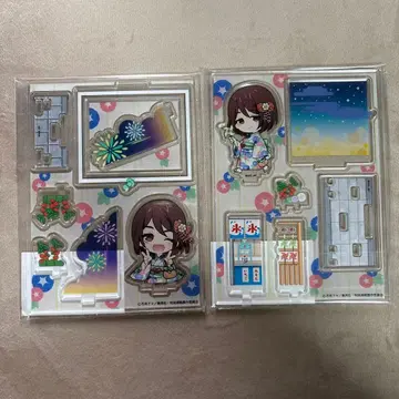 주술회전 마루쿠지 아크릴 디오라마 YUKATA 유카타 이에이리 쇼코 2종