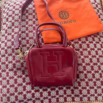 레어 히로후 HIROFU 가죽 미니 숄더