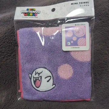 USJ 한정판 테레사 미니 타월 슈퍼 닌텐도 월드 마리오 유니버셜