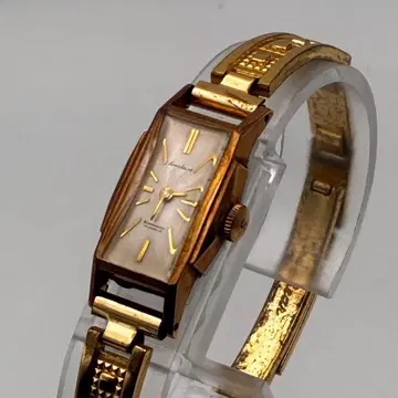 SEIKO 세이코 솔라 골드 빈티지 수동 와인딩 여성용 손목시계