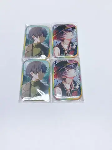 프로세카 아오야기 토우야 스퀘어 캔뱃지 54B