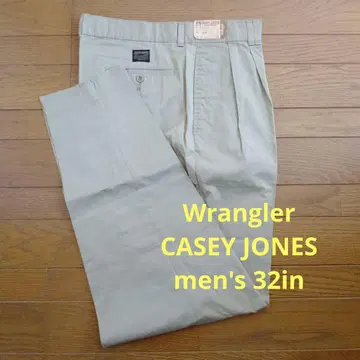 Wrangler CASEY JONES 워크 팬츠 / 투 턱 / 32in