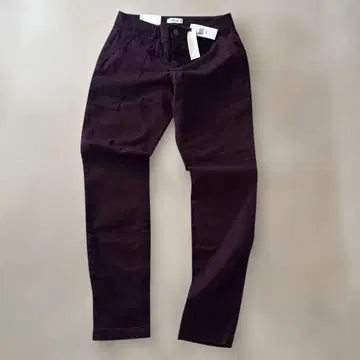 Calvin Klein 다크 퍼플 캐주얼 팬츠 사이즈 2