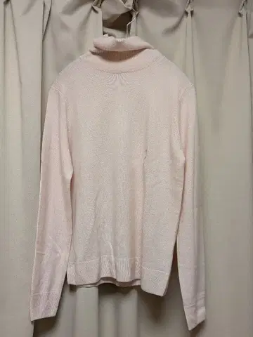 택 포함 새상품 2026 UNIQLO 핑크 캐시미어 100% 넥 니트