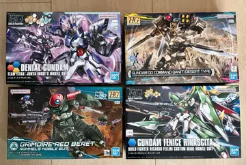 [새상품 무료배송] HG 빌드 시리즈 디나이얼 건담 외 총 4점