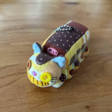 [ 지브리 파크 한정판 ] 고양이 버스 봉제 인형 키링