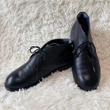 버켄스탁 FLEN 내추럴 가죽 블랙 43 처카 부츠