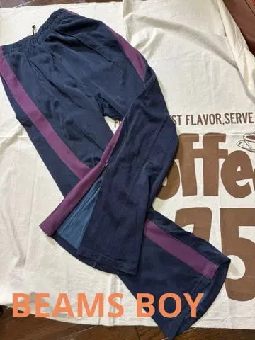 BEAMS BOY 스포츠 믹스 팬츠