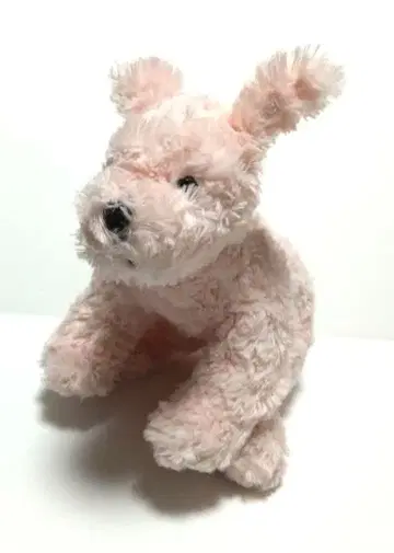 강아지 봉제 인형 핑크 애니멀 동물