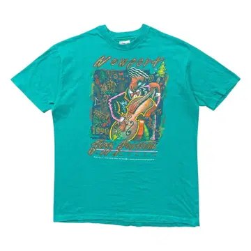 USA제 90S 재즈 페스티벌 빈티지 T셔츠 싱글 스티치