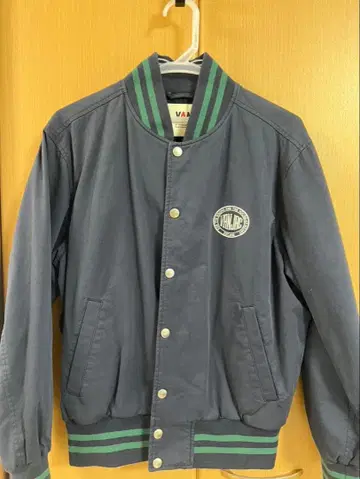 VAN 네이비 자켓 백 프린트