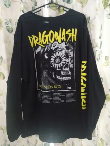 DRAGONASH 롱 T 2XL