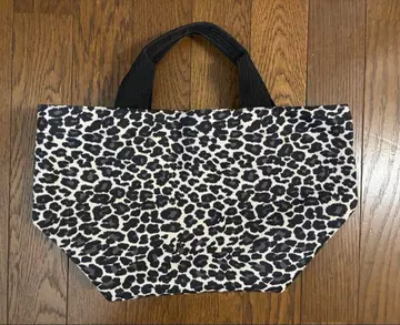 Herve Chapelier 팬서 레오파드 무늬 핸드백