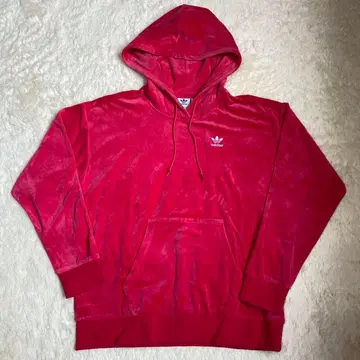 adidas originals 핑크 벨로아 후드티 M 사이즈