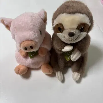 포테 산애로우 봉제 인형 돼지 나무늘보