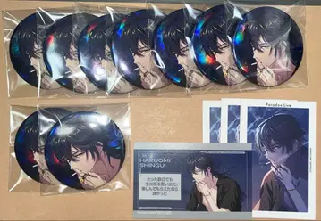 Paradox Live 타츠미야 하루오미 캔뱃지 G프리 카드