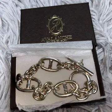 AVALANCHE 실버 닻 팔찌 폭 15mm 20cm