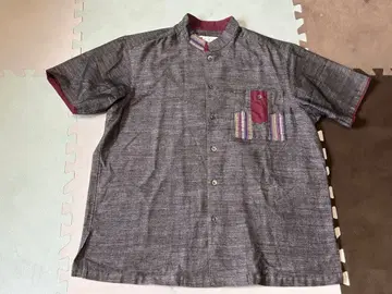 카리유시 의류 우라소에 직조 majun 마 혼방 실크 s 사이즈 c88