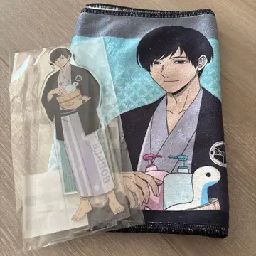 월드 트리거 극락탕 아크릴 스탠드 머플러 타월 츠지 신노스케 니노미야대