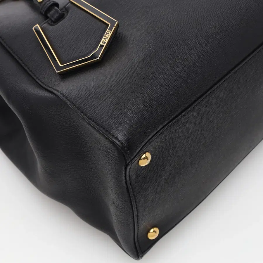 芬迪（Fendi）Peekaboo（图见包）中号手提包 黑色