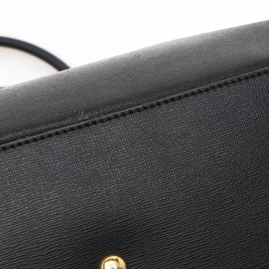 芬迪（Fendi）Peekaboo（图见包）中号手提包 黑色