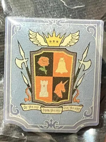 FF14 에오 카페 한정판 이슈가르드 문장 디자인 핀 배지