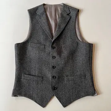 극미품 링자켓 Tailor Ring 지레 베스트 헤링본