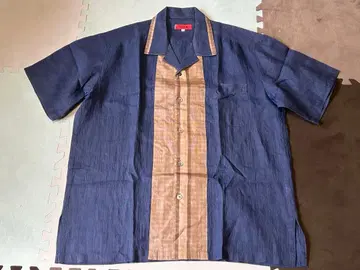 카리유시 의류 우라소에 직조 실크 100% L 사이즈 c90