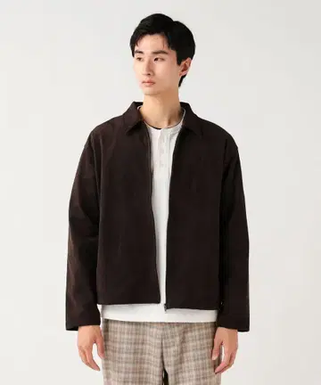 빔즈 페이크 스웨이드 블루종 M 사이즈