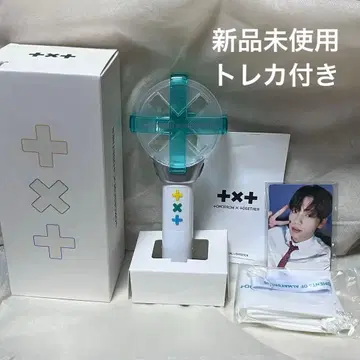 미사용 새상품 TXT 공식 응원봉 (부속 트레이딩 카드: 수빈)