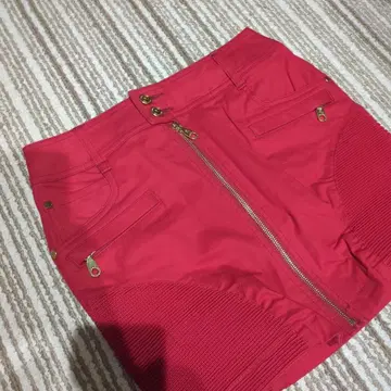 미사용품 마크앤로나 골프웨어 스커트 레드