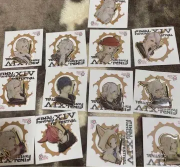 FF14 중국 한정판 팬 페스티벌 2024 알피노 핀 배지