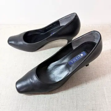 다이애나 펌프스 스퀘어토 천연 가죽 관혼상제 22.5cm