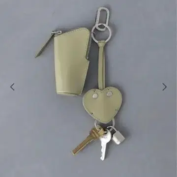 OSOI 하트&립 키 참 키링 키홀더