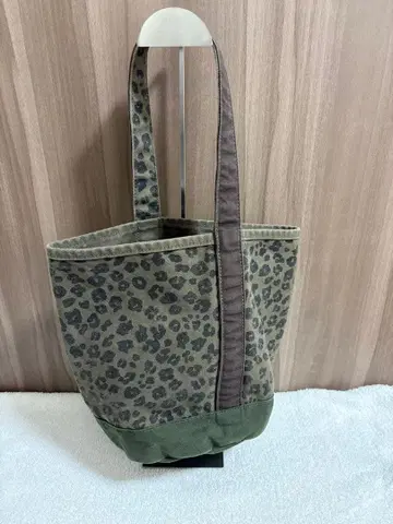 Hugonaut 빈티지 레오파드 무늬 토트백